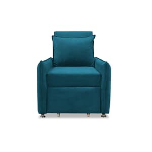 Silla Napoli Multifuncional Reclinable Turquesa